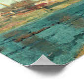 Hodler - Des Manzanares 1878 Poster (Hoek)