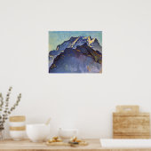 Hodler - Virgo Massif and Black Monk 1911 Poster (Keuken)