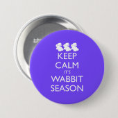 HOE BEWAART U HET WABBIT-konijnenRASSEN? Ronde Button 7,6 Cm (Voorkant /achterkant)