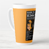 Hoe blonden te begrijpen latte mok (Linkerhoek)