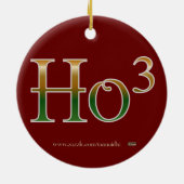 Hoe dan? keramisch ornament (Achterkant)