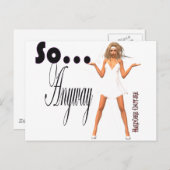 Hoe dan ook briefkaart (Voorkant / Achterkant)