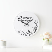 Hoe dan ook, ik ben te laat grote klok (Huis)