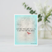 Hoe dan ook Sing Briefkaart (Staand voorkant)