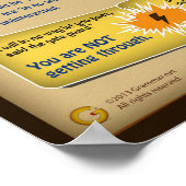 Hoe dan ook vs. poster (Hoek)