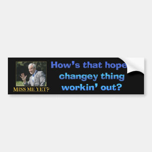 Hoe dat hopeloze veranderingsding werkt uit bumpersticker