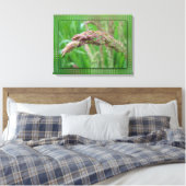 Hoe de gras de Druk van het Canvas Groeit Afdruk (Insitu (Slaapkamer))