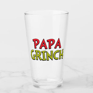 Hoe de Grinch Kerstmis heeft gestolen   Papa Grinc Glas