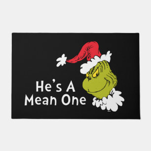 Hoe de Grinch kerstmis houdt Hij is een gemiddel Deurmat