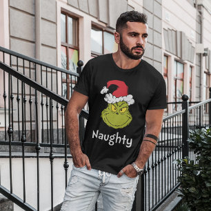 Hoe de Grinch Kerstmis stal   Stoute Grinch Tri-Blend Shirt