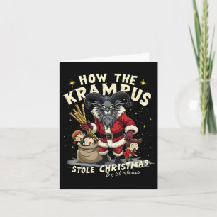 Hoe de Krampus de kerstkrampus stal komt eraan Kaart