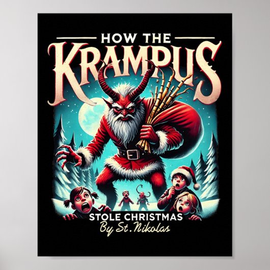 Hoe de Krampus de kerstkrampus stal komt eraan Poster (Voorkant)