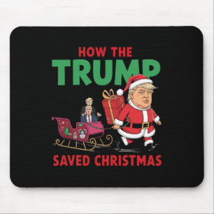 Hoe de Trump kerst heeft gered Grappig Trump Kerst Muismat