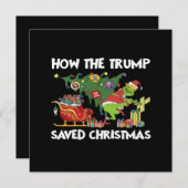 Hoe De Trump Kerstmis redde Kaart (Voorkant / Achterkant)