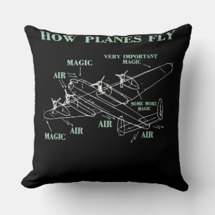 Hoe de vliegtuigen met Funny Aerospace Engineer Pi Kussen