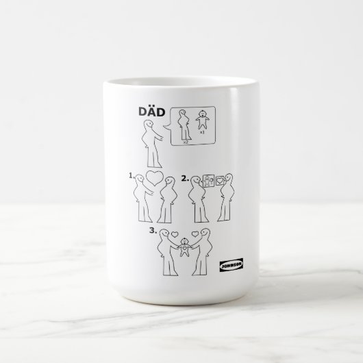 Hoe een Gay Papa Instructie Blad Parodie Monteren Koffiemok (Center)