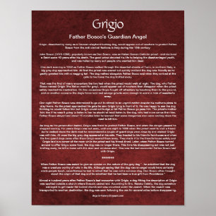Hoe een Guardian Angel Dog een katholieke priester Poster