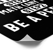 Hoe een persoon van de Wiskunde te zijn Poster (Hoek)