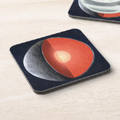 Hoe een rotsachtige planeet vormt. bier onderzetter (Linkerzijde)