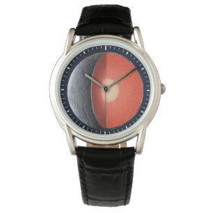 Hoe een rotsachtige planeet vormt. horloge