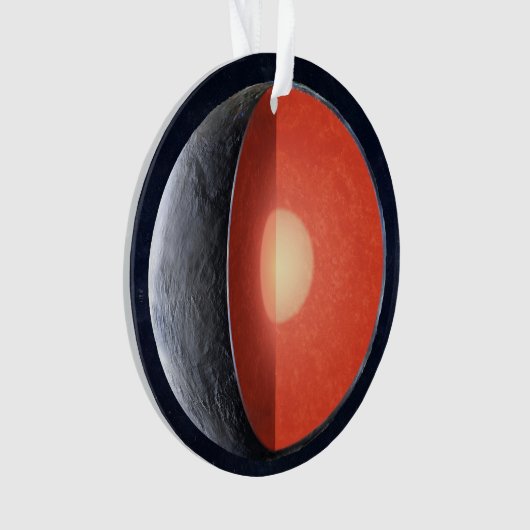 Hoe een rotsachtige planeet vormt. ornament (voorkant)