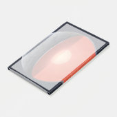 Hoe een rotsachtige planeet vormt. post-it® notes (Schuin)