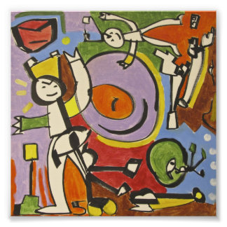 Hoe een Slechte kerel te tekenen door Patrick & Jo Foto Afdruk