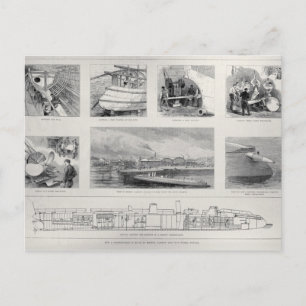 Hoe een torpedo-boot is gebouwd briefkaart