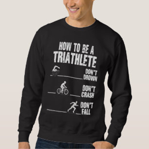 Hoe een triatleet-triathlon-looppas te zijn trui
