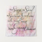 Hoe fantastisch je kunst wandkleed (Voorkant)