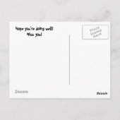 Hoe gaat het? briefkaart (Achterkant)