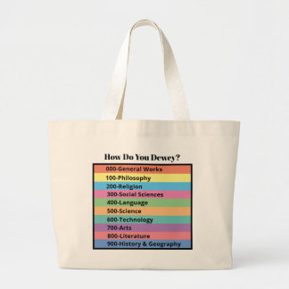 Hoe gaat het met Dewey? Grote Tote Bag