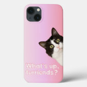 Hoe gaat het met mijn vrienden? Case-Mate iPhone case (Achterkant)