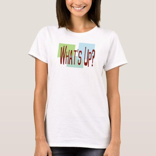 Hoe gaat het met T-Shirt? T-shirt (Voorkant)