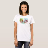 Hoe gaat het met T-Shirt? T-shirt (Voorkant volledig)