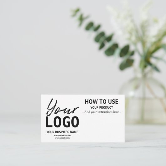 Hoe gebruikt u de constructiekaarten visitekaartje (Staand voorkant)