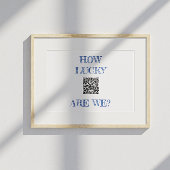 HOE GELUKKIG ZIJN WE Print, Value Poster Paper (Ma