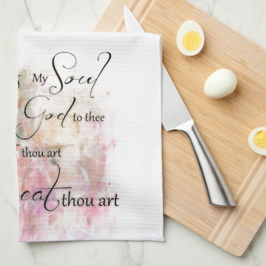 Hoe geweldig je danshanddoek theedoek (Quarter Fold)