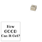 Hoe goed kan het worden? rubberen stempel (Gestempeld)