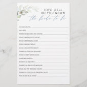 Hoe goed ken je de bruid om Vrijgezellenfeest te z (Voorkant)