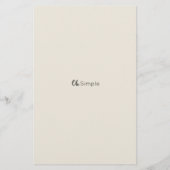 Hoe goed ken je de bruid spel, Bruidsjonker Flyer (Achterkant)