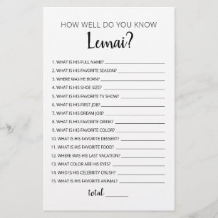 Hoe goed ken je het 'Birthday Boy Game'?