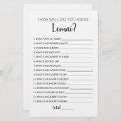 Hoe goed ken je het 'Birthday Boy Game'? (Voorkant / Achterkant)