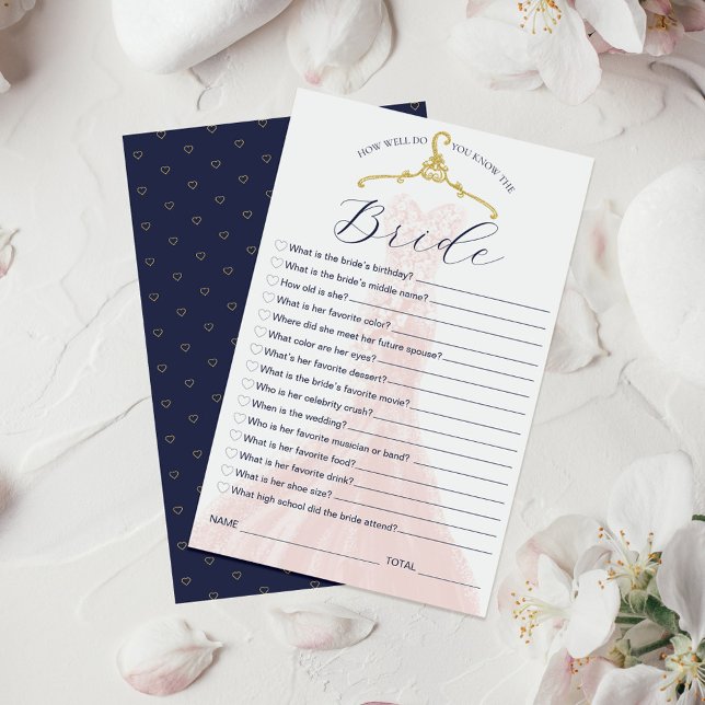 Hoe goed ken je het bruiddresspel? (Creator heeft geüpload)