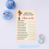 Hoe goed ken je mama van een brandweerspel? flyer (Enkel)