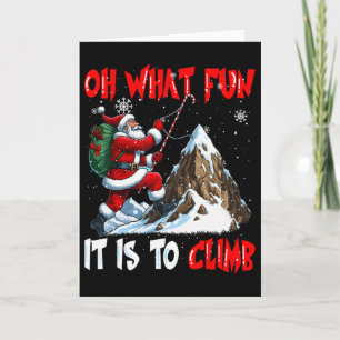 Hoe grappig het is om Kerstmis Kerstman Zonnekijke Kaart