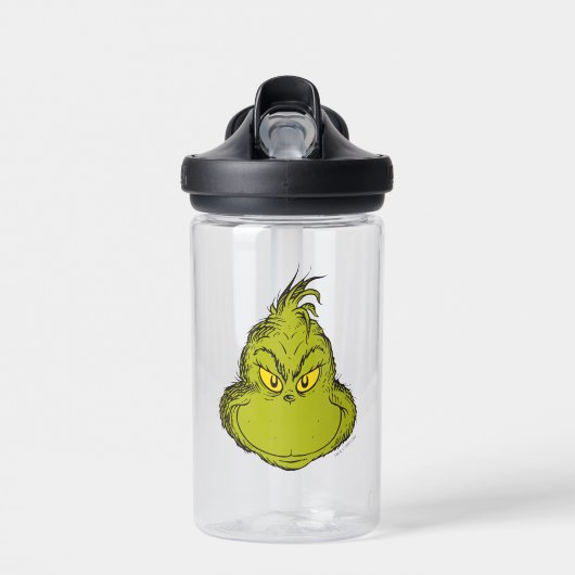 Hoe Grinch Gestolen Kerstmis Classic Grinch Waterfles (Voorkant)