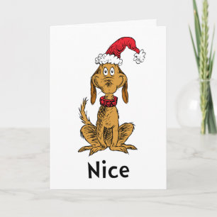 Hoe Grinch Kerstmas stal Max is aardig Kaart
