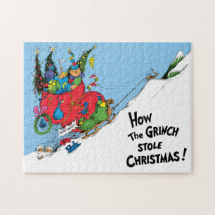 Hoe Grinch Kerstmis heeft gestolen! Legpuzzel