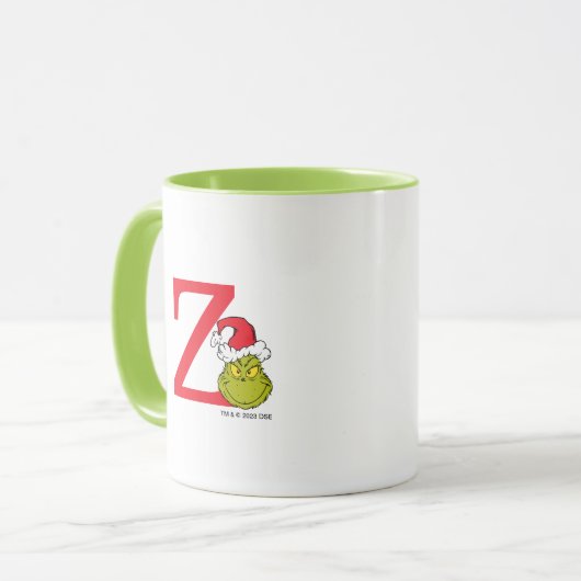 Hoe Grinch Kerstmis heeft gestolen | Monogram Z Mok (Voorkant links)